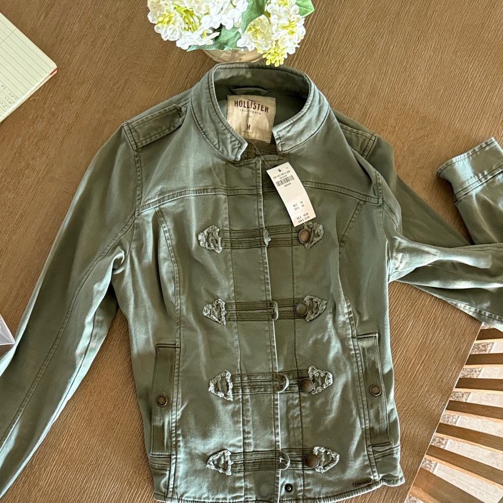 Hollister Women's Olive Utility Jacket